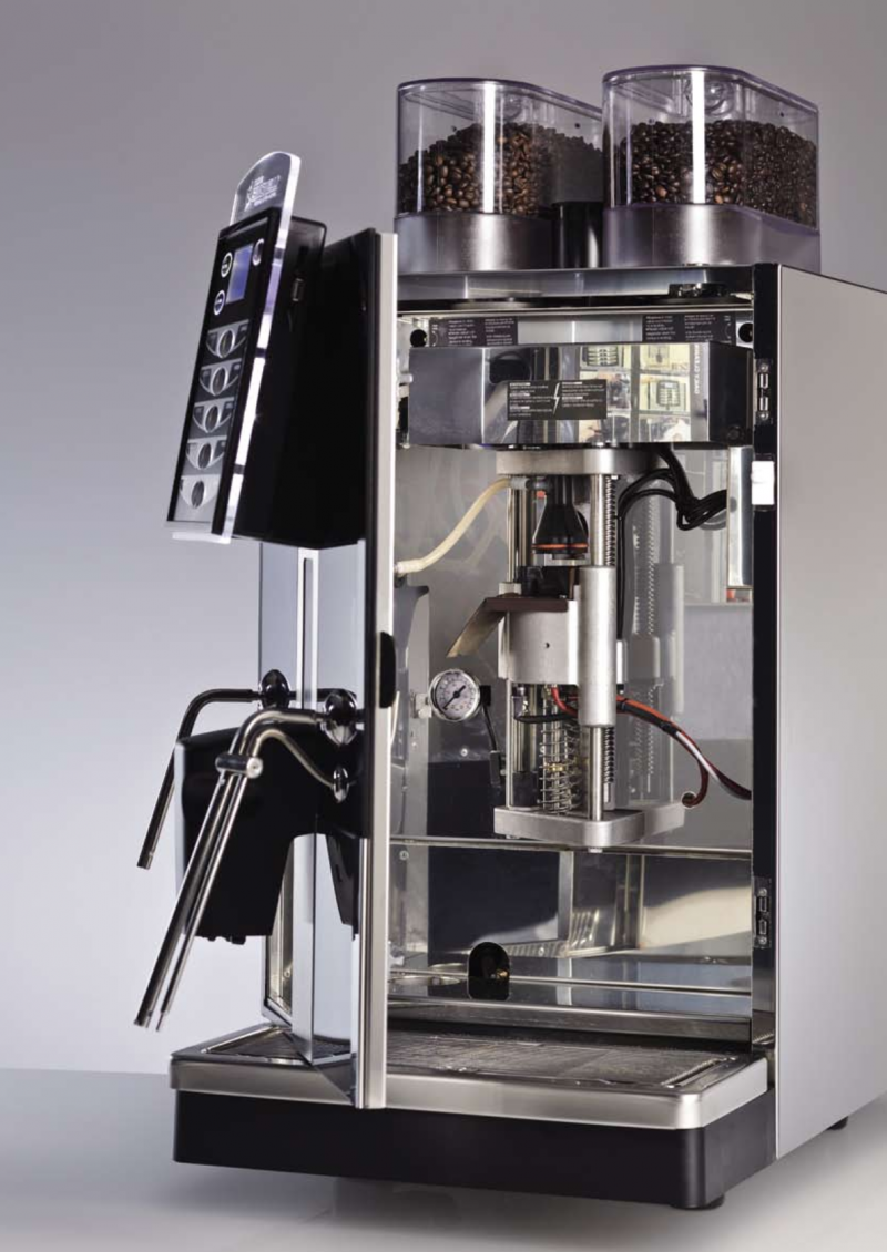 Internal View of the Simonelli Talento Brew Group 